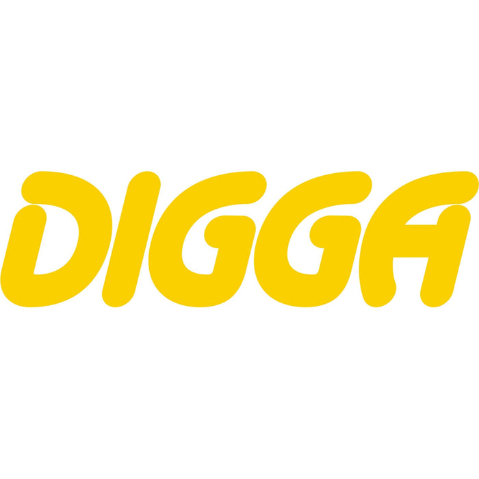 mounting plate digga loggo in white background