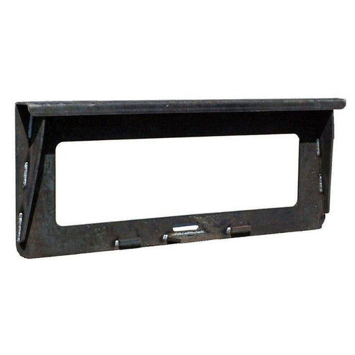 mounting plate in horizontal placement 