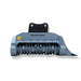 mulching head for excavator front view