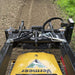 power rake for mini skid steer top view