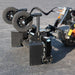 power rake skid steer attachment left side view