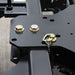 power rake skid steer bolt close up