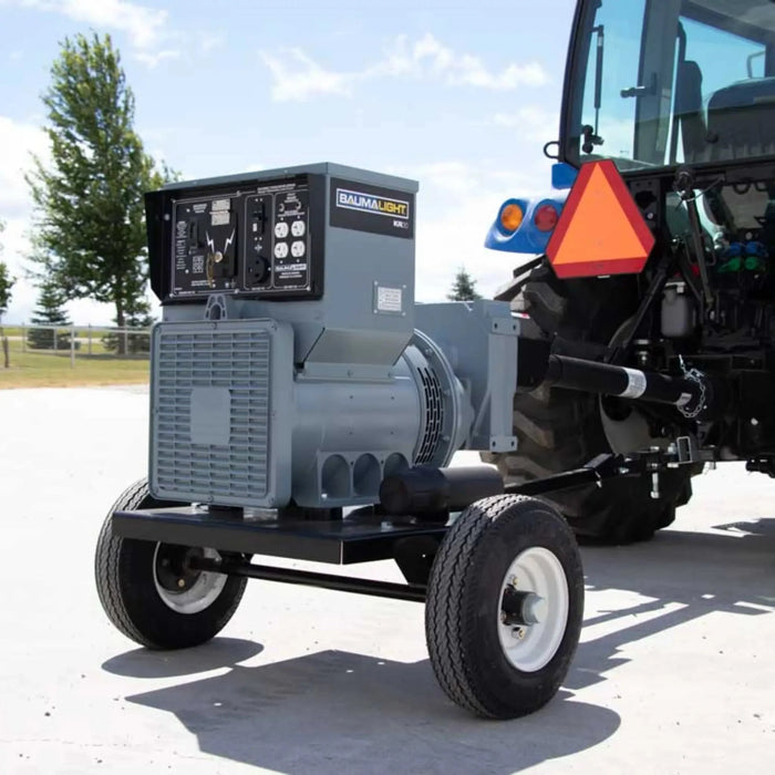 pto generator kr series generators on tractor