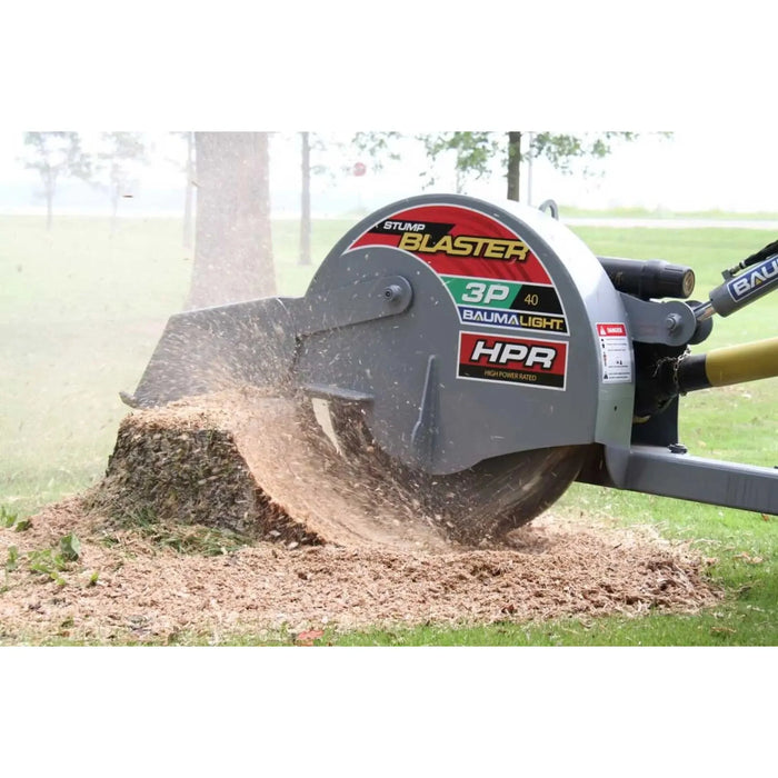 pto driven stump grinder zoom in