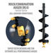 rock auger bit full feature