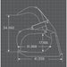 root grapple skid steer	measurements