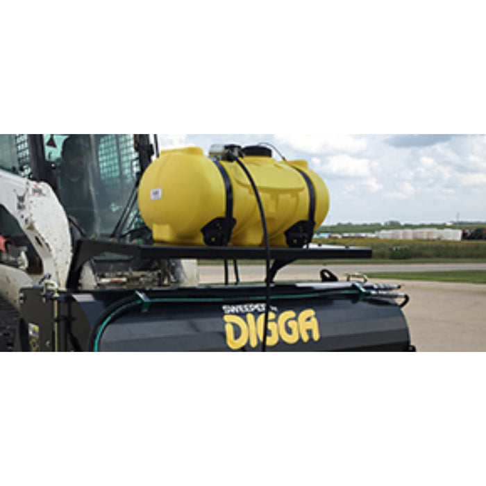 skid steer broom bucket waterkit