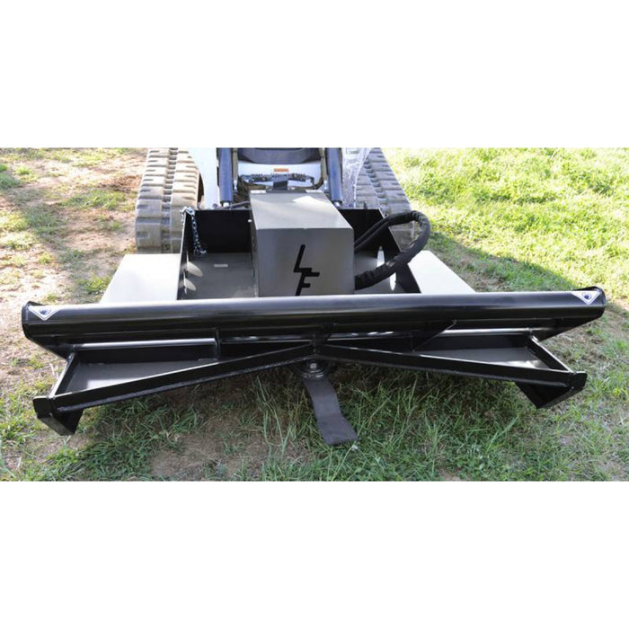 skid steer brush cutter front view