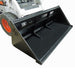 skid steer bucket in white background