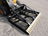 skid steer land leveler side view