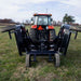 skid steer rotary cutter	 front view