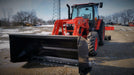 skid steer snow pusher for sale on a Tractor from Berlon Industries 8 feet 
