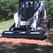 skid steer tiller attachment	front view