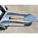 skid steer tree spade attachment over the top view