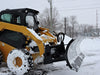 snow blade for tractor	side view