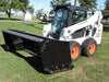 snow pusher for tractor right side view