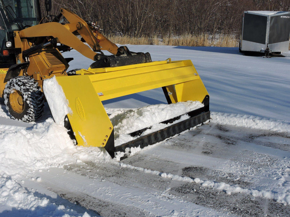 snowpushers	 in field