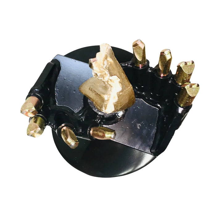 soil auger drill bit top view