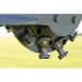 stump grinder attachment for mini excavator close up