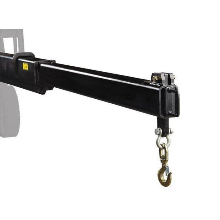 telehandler attachment right view in white background