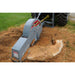 tractor pto stump grinder front view