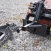 trailer mover for skid steer	left side view