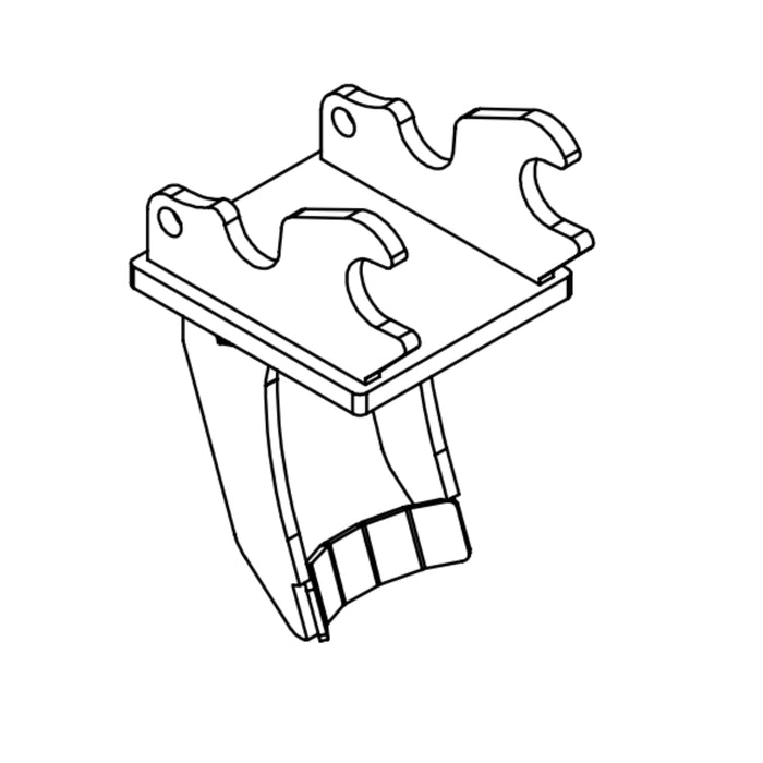 Digga Backhoe Cradle Hitch Mounting Kits in white background